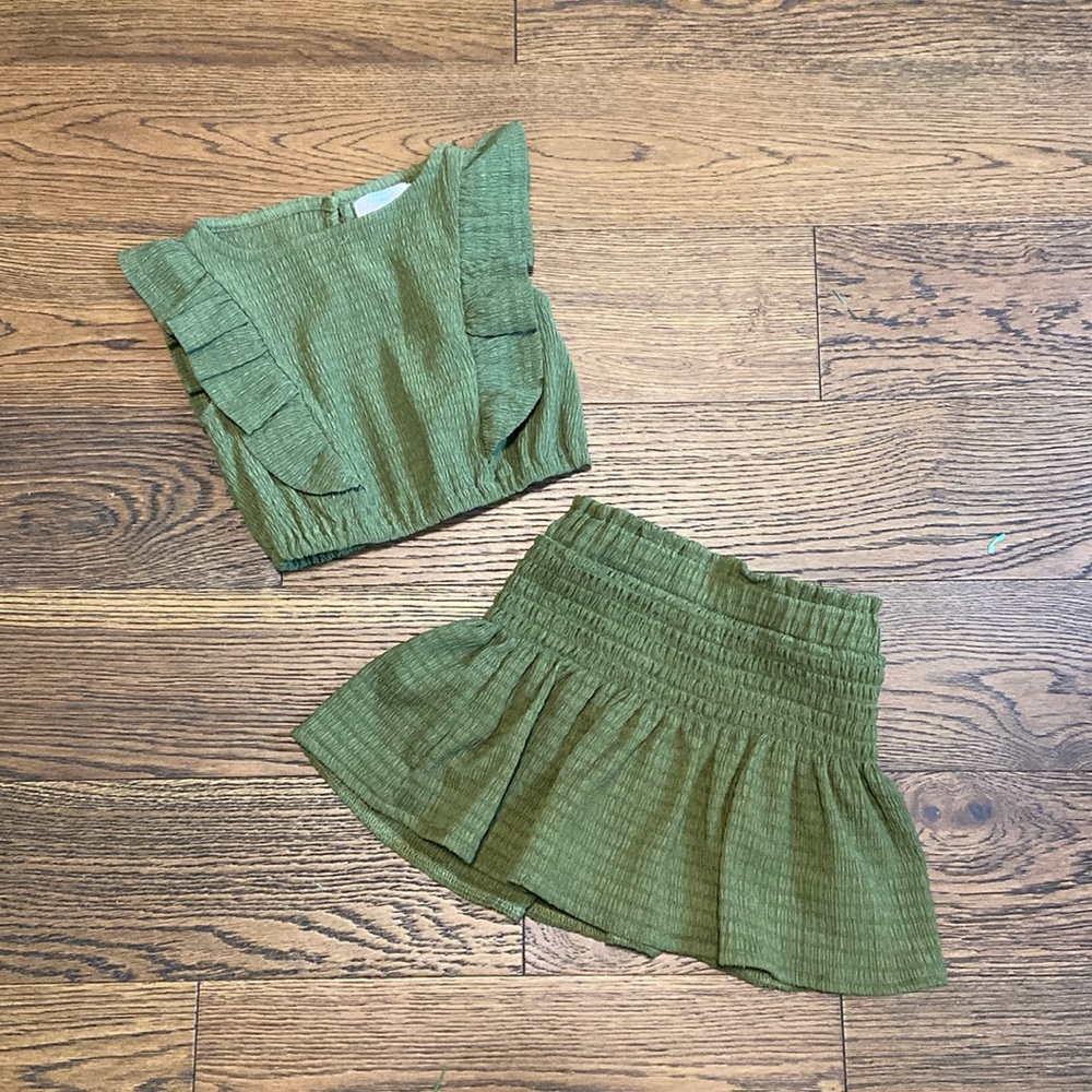 GB Girls 2T Tank and matching skirt NWOT
